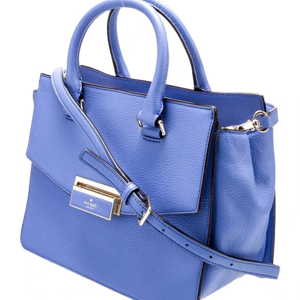 Kate Spade Royal Blue Satchel - Picture 3 of 11